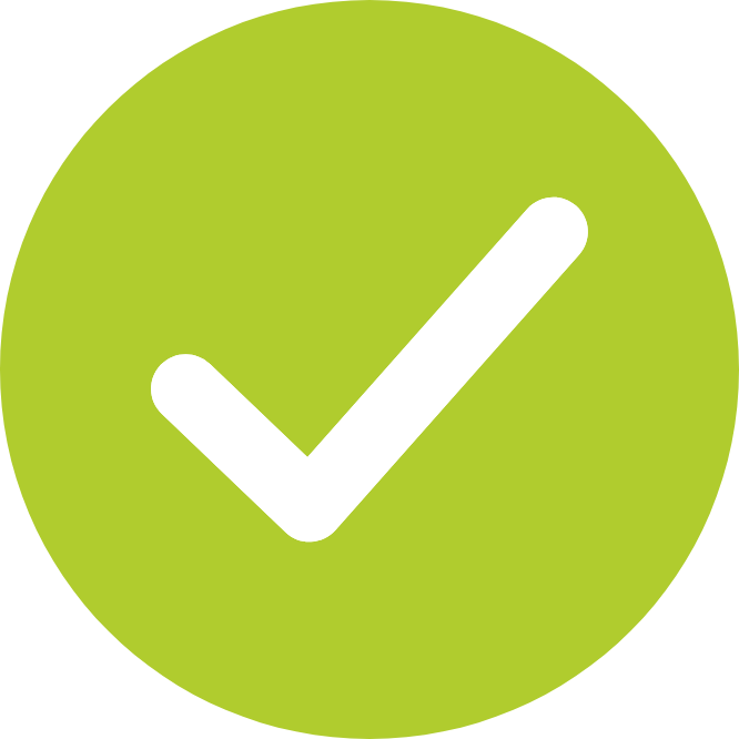 Green check mark icon
